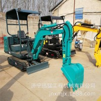 廠家生產(chǎn)小型農(nóng)用工程迷你全新挖溝機果園微型挖土機