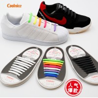 亞馬遜爆款工廠供應(yīng)硅膠鞋帶 懶人免綁免洗彈力時尚鞋帶現(xiàn)貨批發(fā)