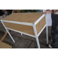 促銷可拆裝八棱柱展桌香港展銷會(huì)展覽展示簡(jiǎn)易鋁桌