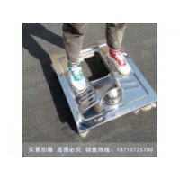 旱廁不銹鋼蹲便器采用304優(yōu)質(zhì)材料壽命長排污效果好 詳情電聯(lián)