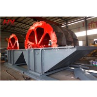 大型輪式洗砂機 水洗沙機器 高效洗砂設備