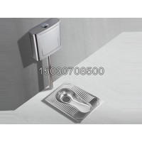 現(xiàn)貨銷售不銹鋼蹲便器+水箱帶前檔不銹鋼節(jié)水廁具