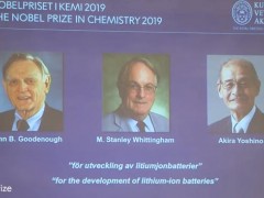 2019諾貝爾化學(xué)獎揭曉:他們創(chuàng)造了一個可充電的世界