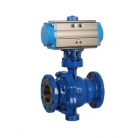 Q647FM-16C 氣動固定泄灰球閥