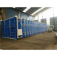 山東供應各類環保設備移動伸縮房移動式噴烤房廠家定制