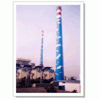 煙囪刷航標美化