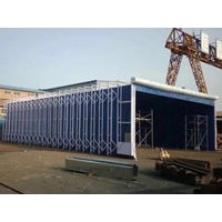 伸縮移動噴漆房制作廠家