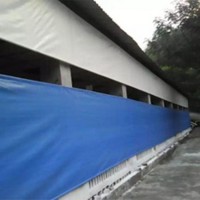 定做雞舍豬舍養豬場卷簾價格畜牧養殖場卷簾布羊場牛場窗簾布批發