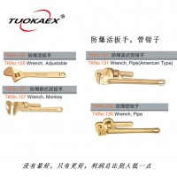 河北防爆工具廠家直銷防爆管鉗子，管子鉗，鏈型管鉗