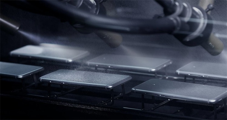 鋁合金手機外殼噴砂效果