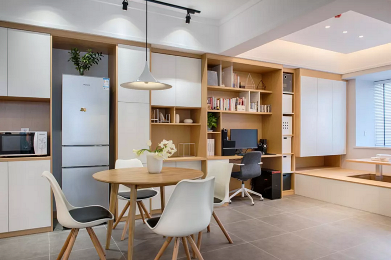  煙臺室內(nèi)裝修案例：教你如何打造超能裝的小戶型。