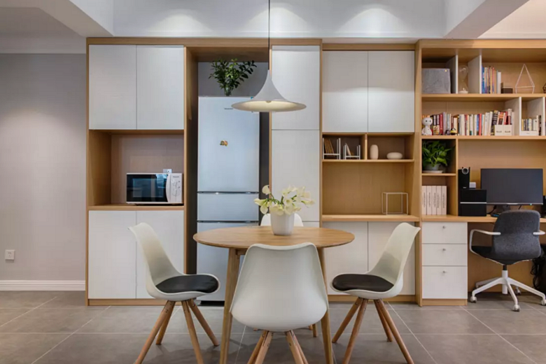  煙臺室內(nèi)裝修案例：教你如何打造超能裝的小戶型。