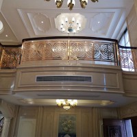 三河K金銅樓梯實木扶手 成為了我心中主角