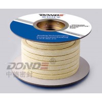 ZD-P1423 芳綸包角白四氟盤根