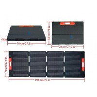 MoveTo 戶外可折疊便攜式太陽能電池板 200W