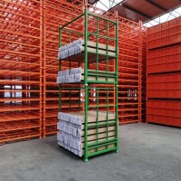 插管式堆垛架 巧固架 堆高貨架 折疊物料架 容大定制生產(chǎn)