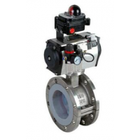 GB/T3036-94 船用氣動(dòng)帶手動(dòng)中心型蝶閥