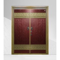 好門就是要用不同顏色的搭配，凸顯出藝術設計美感