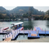 浮筒碼頭建造 水上浮橋旅游景區策劃/游客觀光棧道/工廠貨源