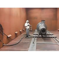 環(huán)保噴砂房?jī)?nèi)部結(jié)構(gòu)圖詳解